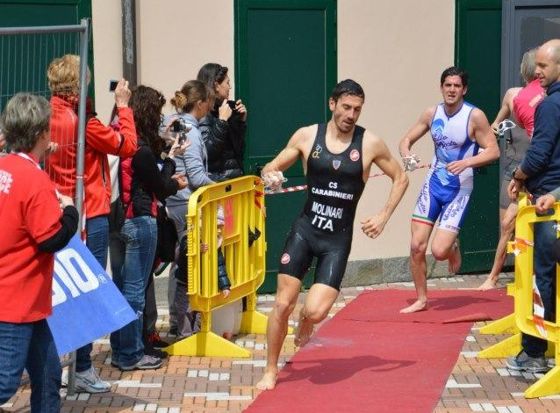 Giulio Molinari vince il Triathlon Città di Torino 2013