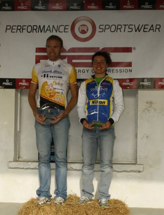 Ilaria Zavanone e Massimo Cigana vincono il Duathlon Marathon di San Martino Siccomario 2013