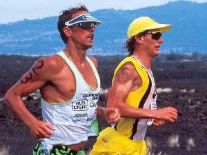 Dave Scott e Mark Allen, le due icone plurivittoriose dell'Ironman Hawaii