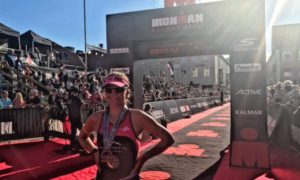 La belga Jolien Lewyllie vince l'Ironman Sweden 2017 in 9:52:54 (Foto ©Ironman Sweden)