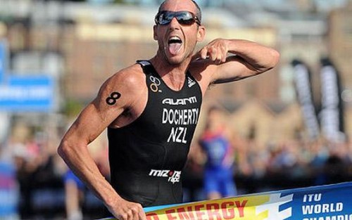 Il triatleta neozelandese Bevan Docherty