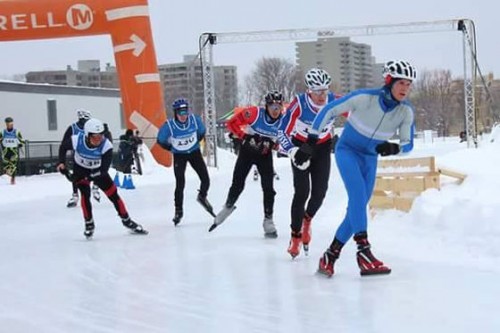 Lo skating è la 2^ specialità dell'ITU S3 Winter Triathlon disputatosi a Quebec l'8 febbraio 2015