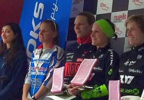 Il podio femminile del Duathlon Mugello Circuit 2015