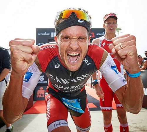 Jan Frodeno fa il bis e vince l'Ironman 70.3 California 2015