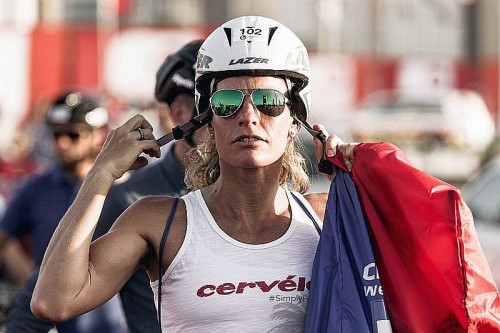 Caroline Steffen il 10 maggio 2015 ha vinto il 1° Ironman 70.3 Vietnam