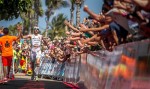 L'arrivo trionfale di Alessandro Degasperi all'Ironman Lanzarote del 23 maggio 2015
