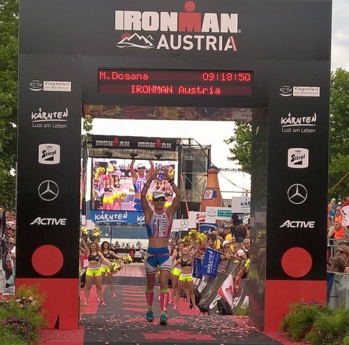Martina Dogana quinta all'Ironman Austria 2015
