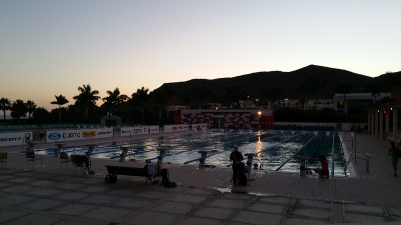 La piscina olimpionica del Playitas Resort Fuerteventura
