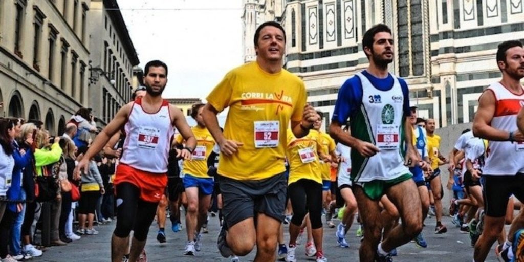 Matteo Renzi corre a Firenze
