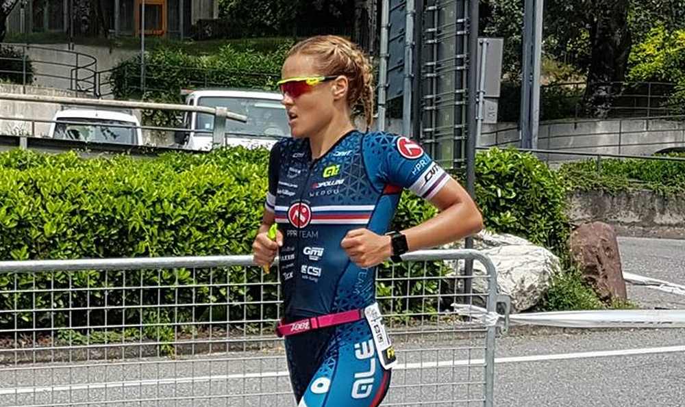 La portacolori del PPR Team Margie Santimaria si aggiudica il Triathlon Olimpico di Avigliana 2018 (Foto ©PPR Team)