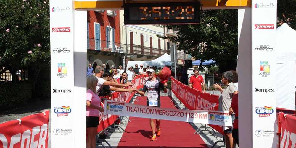 Domenica 9 settembre 2018 Massimo Cigana (Eroi del Piave) scrive il suo nome nell'albo d'oro del Triathlon Internazionale di Mergozzo per la sesta volta
