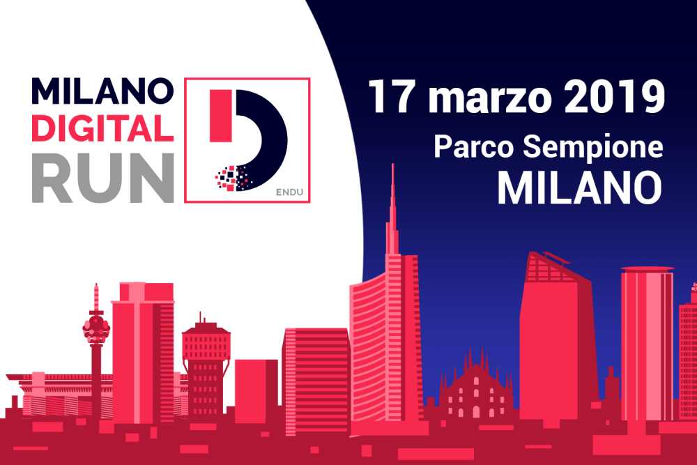 La Milano Digital Run si correrà al Parco Sempione domenica 17 marzo 2019.