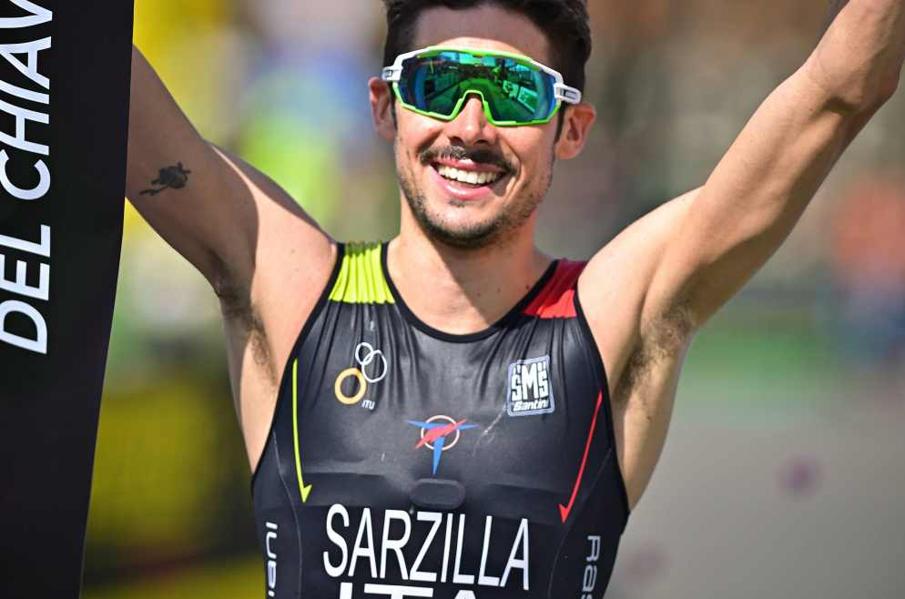 Michele Sarzilla (Raschiani Triathlon Pavese) si laurea campione italiano di duathlon classico 2019 (Foto ©Dani Fiori).