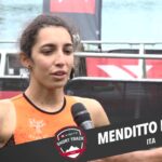 Marta Menditto intervistata al termine dell'XTERRA Czech Short Track 2020 terminato in 3^ posizione