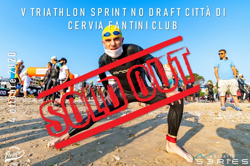 V Triathlon Città di Cervia Fantini Club, 4 ottobre 2020, sold out!