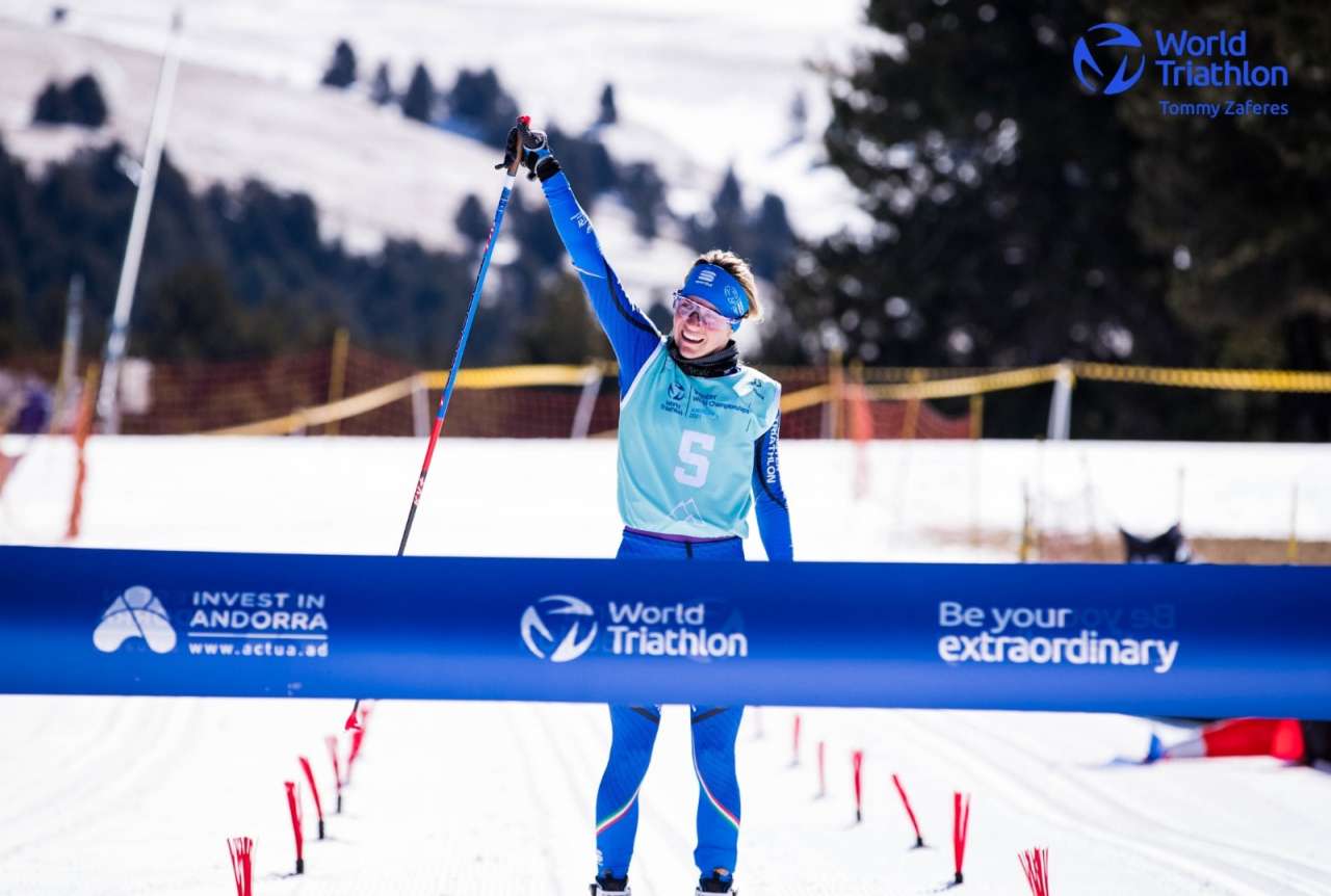 Sandra Mairhofer campionessa del mondo di winter triathlon!