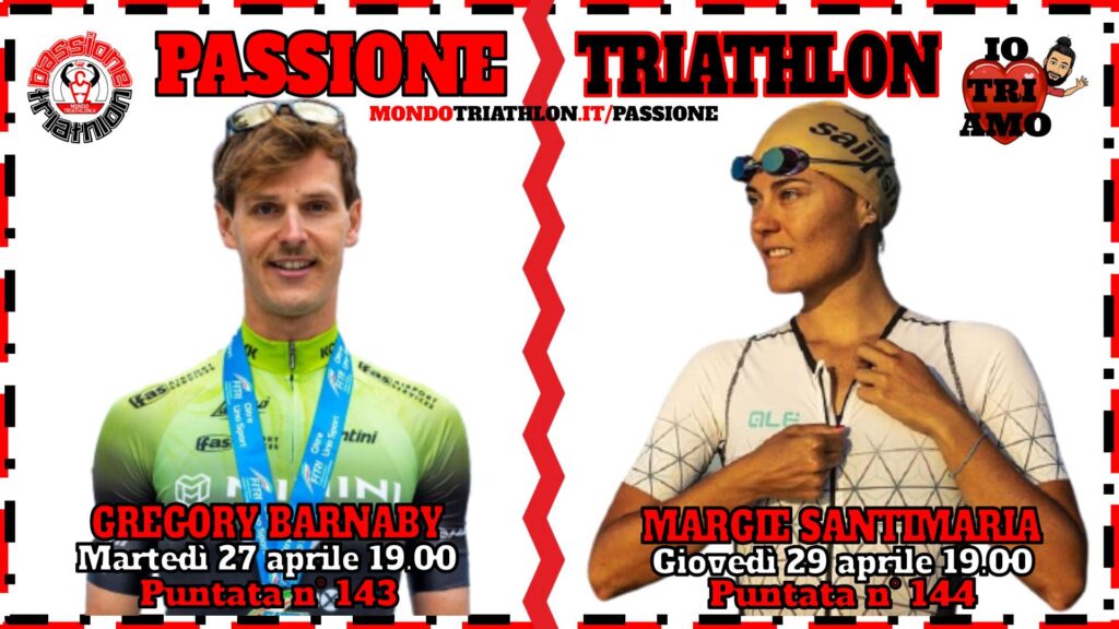 Copertina Passione Triathlon 27 e 29 aprile 2021 - Gregory Barnaby e Margie Santimaria