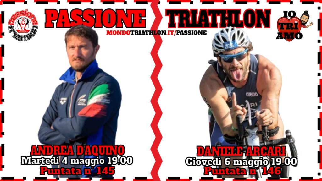 Copertina Passione Triathlon 4 e 6 maggio 2021 - Andrea D'Aquino e Daniele Arcari
