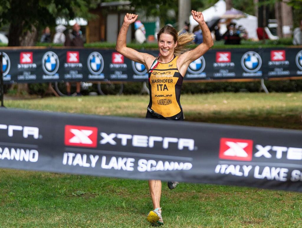 Sandra Mairhofer vince l'XTERRA Italy Lake Scanno del 18 luglio 2021