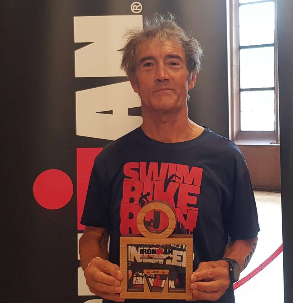 Gian Marco Tironi campione europeo Ironman 2021 a Francoforte