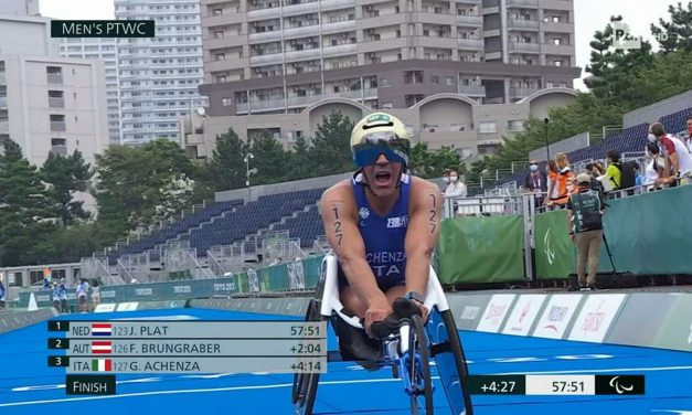 E sono tre! Giovanni Achenza conquista il bronzo alle Paralimpiadi di Tokyo 2020!