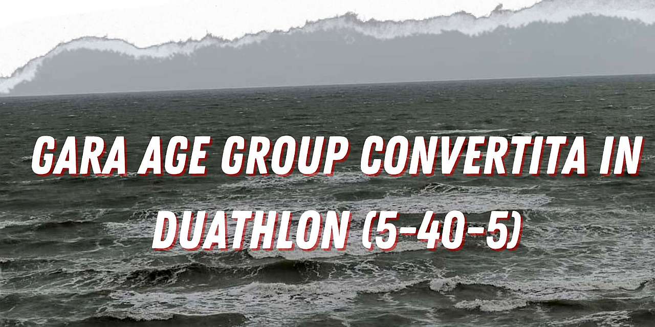 Annullato anche il Campionato Italiano Triathlon Olimpico No Draft per gli Age Group