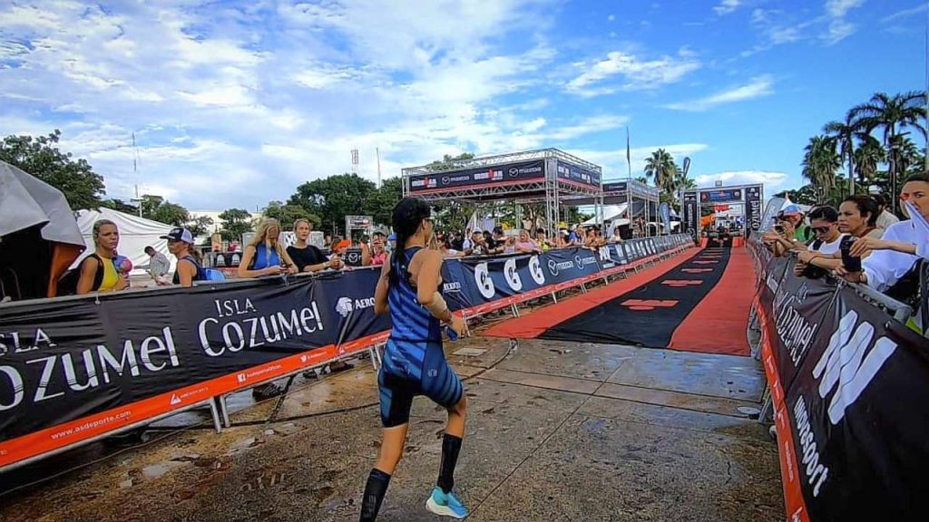 Elisabetta Curridori termina il suo Ironman Cozumel 2021