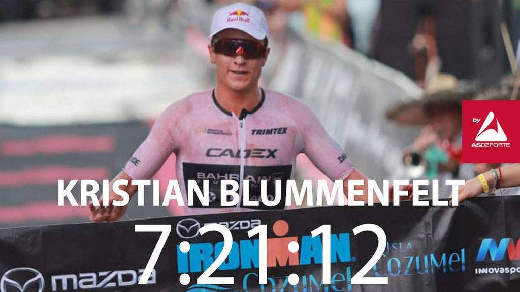 Il norvegese Kristian Blummenfelt vince l'Ironman Cozumel 2021 nello strepitoso crono di 7:21:12, crono più veloce nel Mondo Ironman