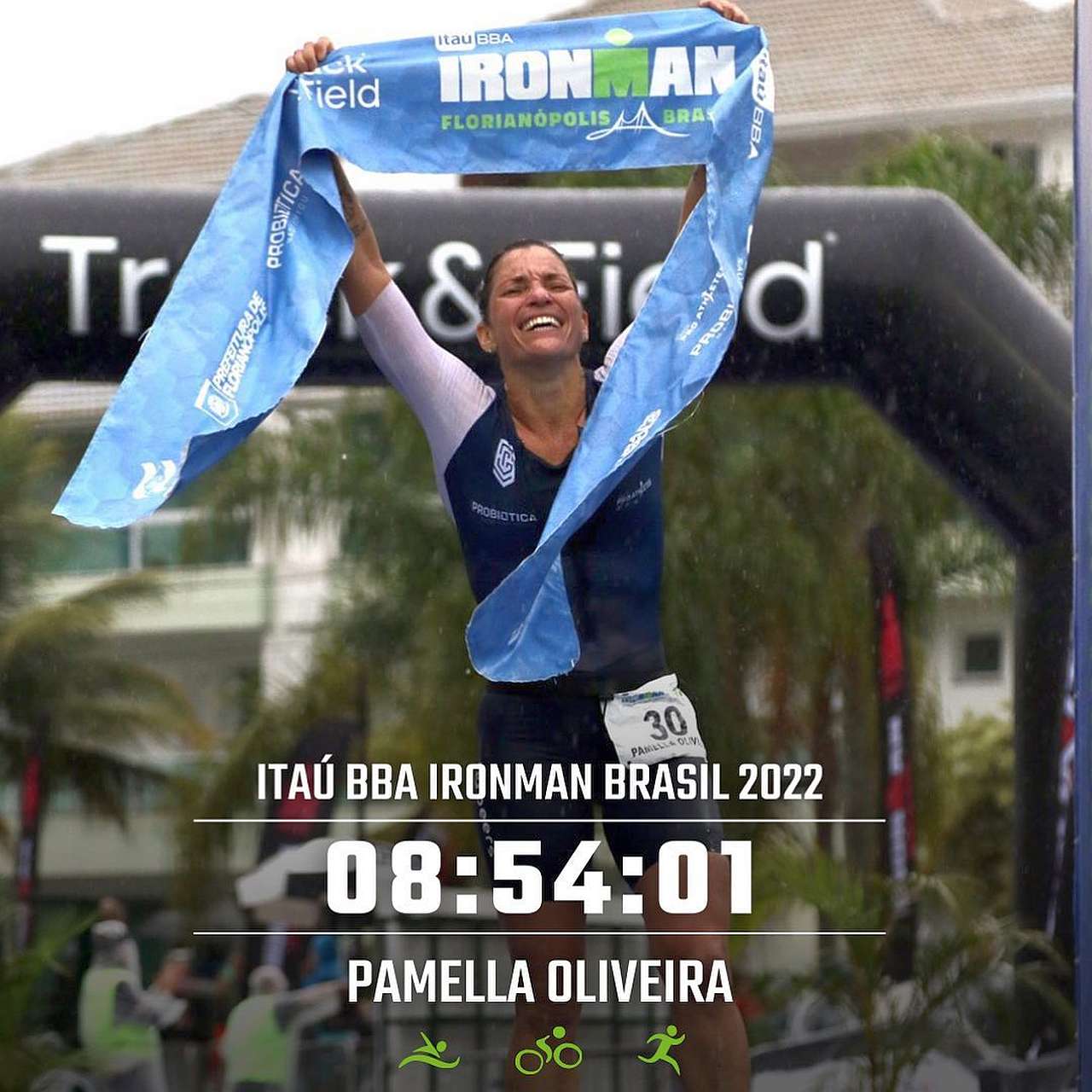 Ironman Brasil 2022: vince Pamella Oliveira