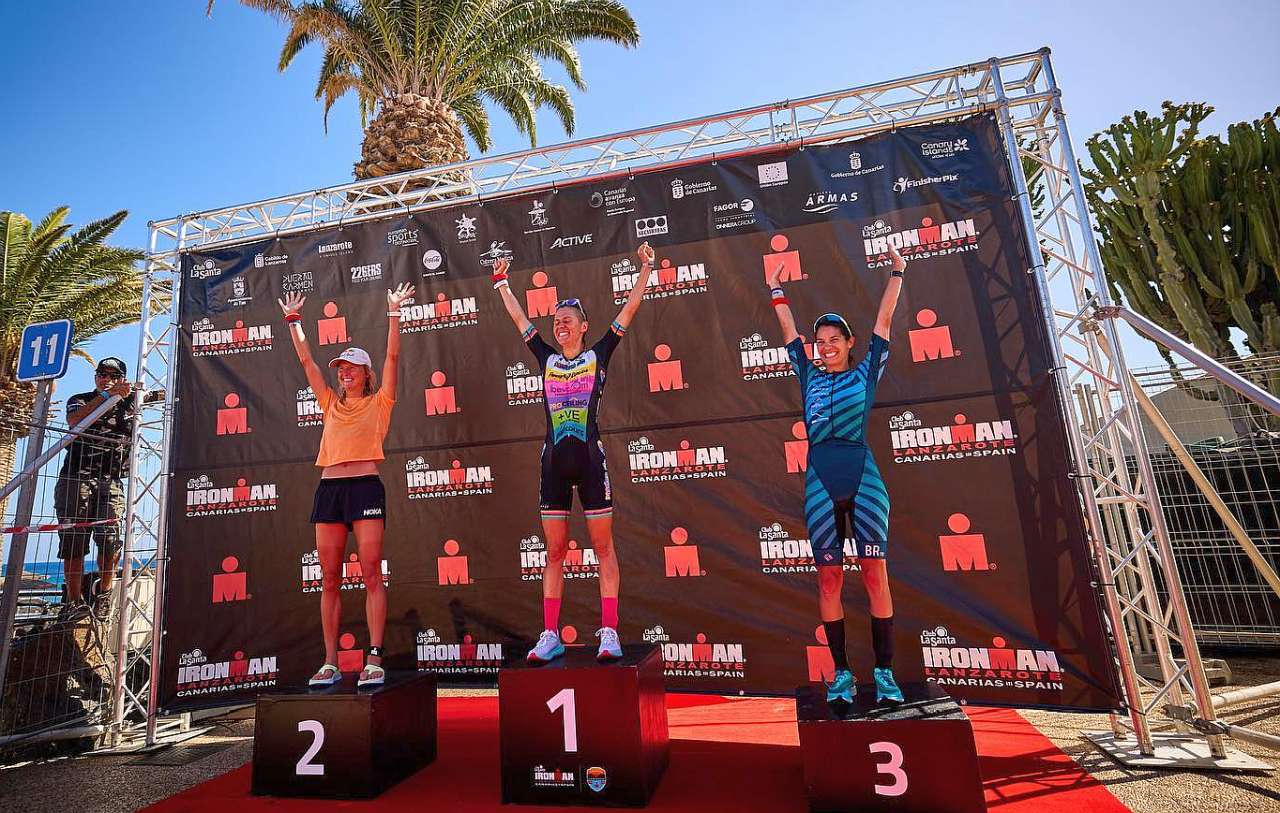 Ironman Lanzarote 2022, Lydia Dant, terza Elisabetta Curridori