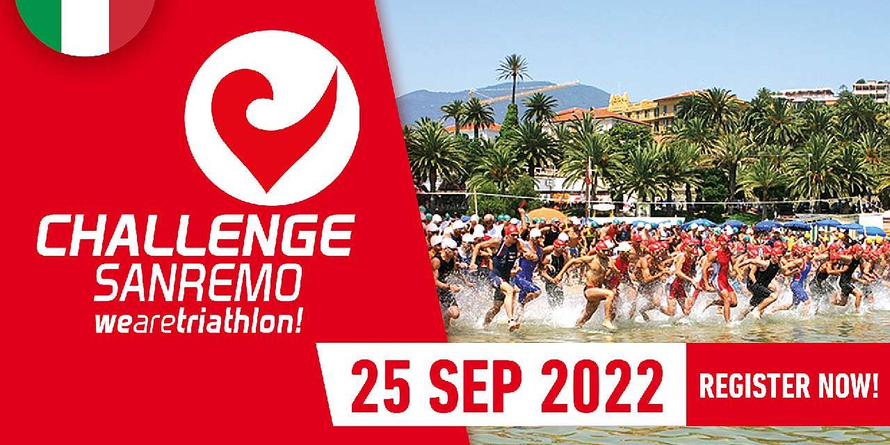 Challenge Sanremo conferma la data del 25 settembre 2022. E venerdì 23 si disputerà lo Swimrun in memoria di Alessio Bianchi