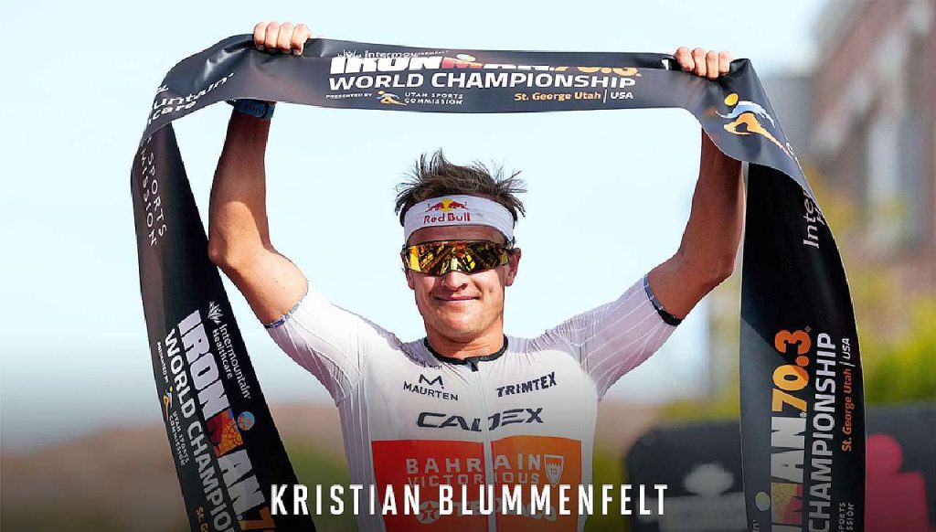 Kristian Blummenfelt vince l'Ironman 70.3 World Championship 2022