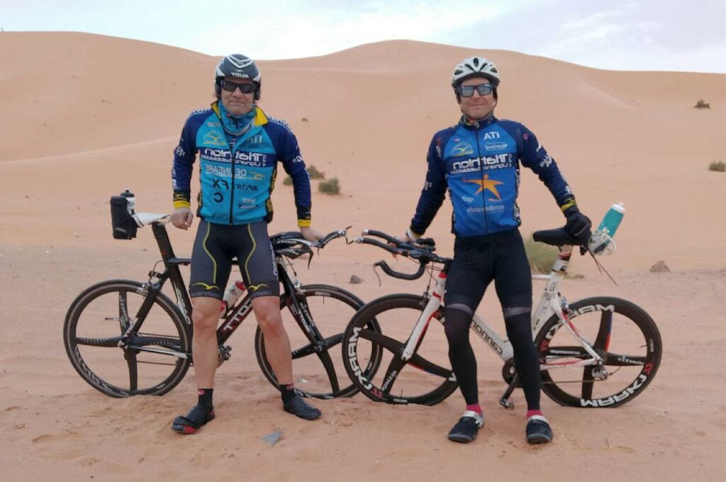 Sahara Triathlon 2023: Matteo Benedetti e Francesco Degano