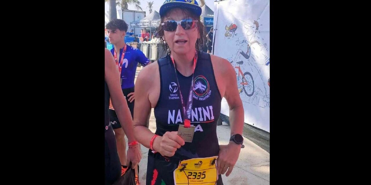 Gianna Nannini l’ha rifatto: ha partecipato e finito il Challenge Barcelona triathlon sprint!