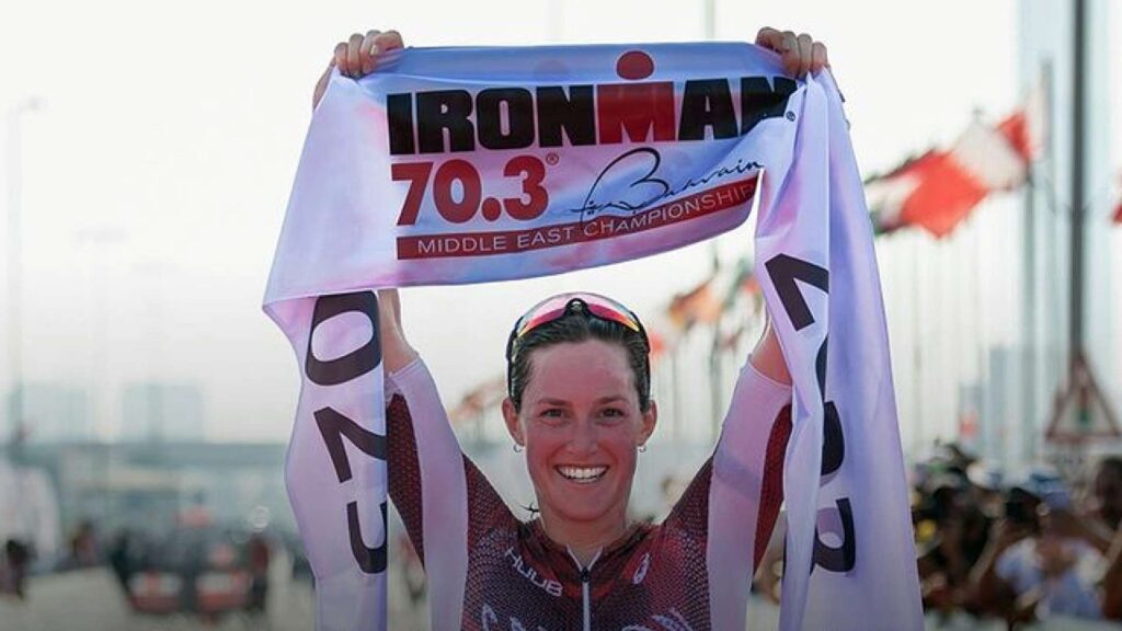 Ironman 70.3 Bahrain 2023: vince Katrina Matthews