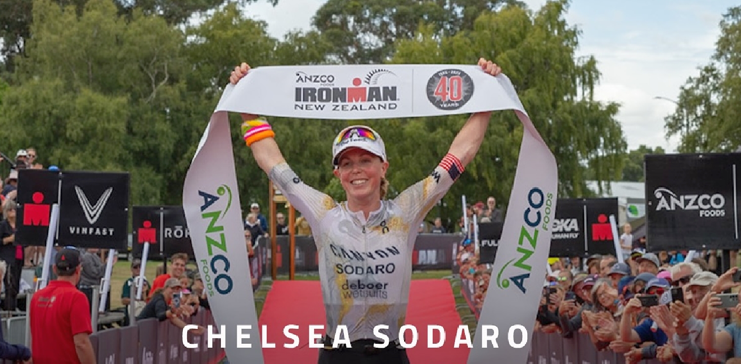 Chelsea Sodaro vince l'Ironman New Zealand 2024