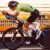 Michele Bortolamedi impegnato nella frazione bike dell'Ironman 70.3 Valencia 2024
