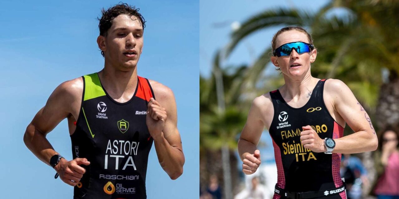 Verena Steinhauser e Nicolò Astori trionfano al Triathlon Olimpico Gold di Cupra Marittima. Video interviste – Fotogallery – Classifiche