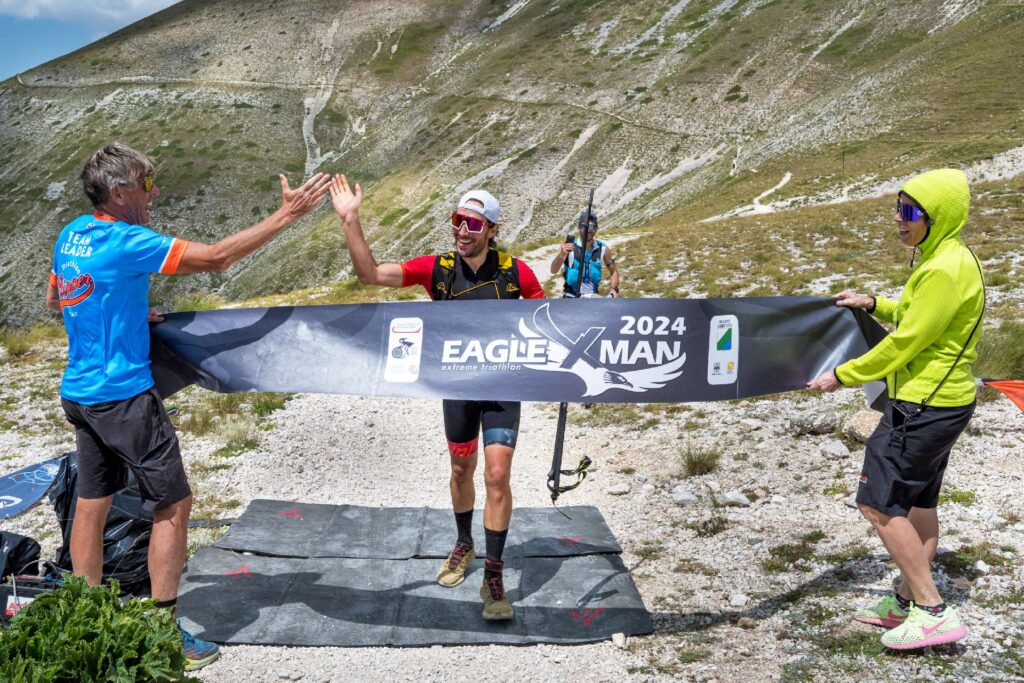 eagleXman extreme triathlon 2024: Luca Gargiulo vince il 113 - half distance (Foto: Roberto Del Bianco / Flipper Triathlon)
