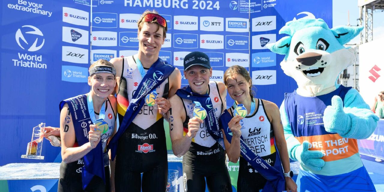 Spettacolo ad Amburgo: i video della World Triathlon Championship Series e del Mondiale Mixed Relay di Amburgo, che bravo Alessio Crociani!