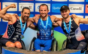 Giuseppe Romele si prende l'oro nella World Triathlon Para Series di Montreal, ultima tappa di qualifica per le Paralimpiadi di Paris 2024