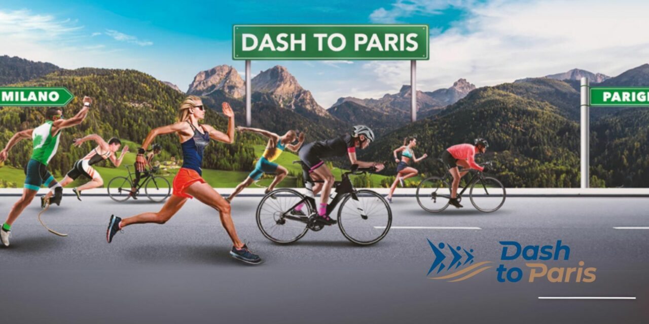 Da Milano a Parigi con “Dash To Paris 2024”, evento sportivo itinerante a sostegno dell’inclusione con Veronica Yoko Plebani